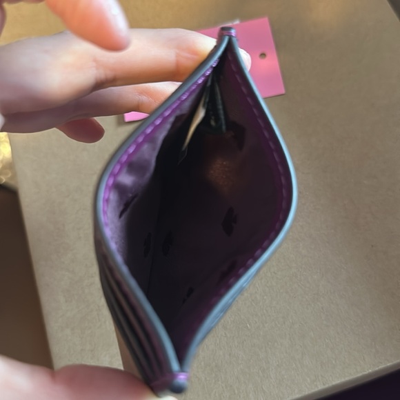 Nwt Kate spade staci saffiano leather small card holder - Picture 4 of 4